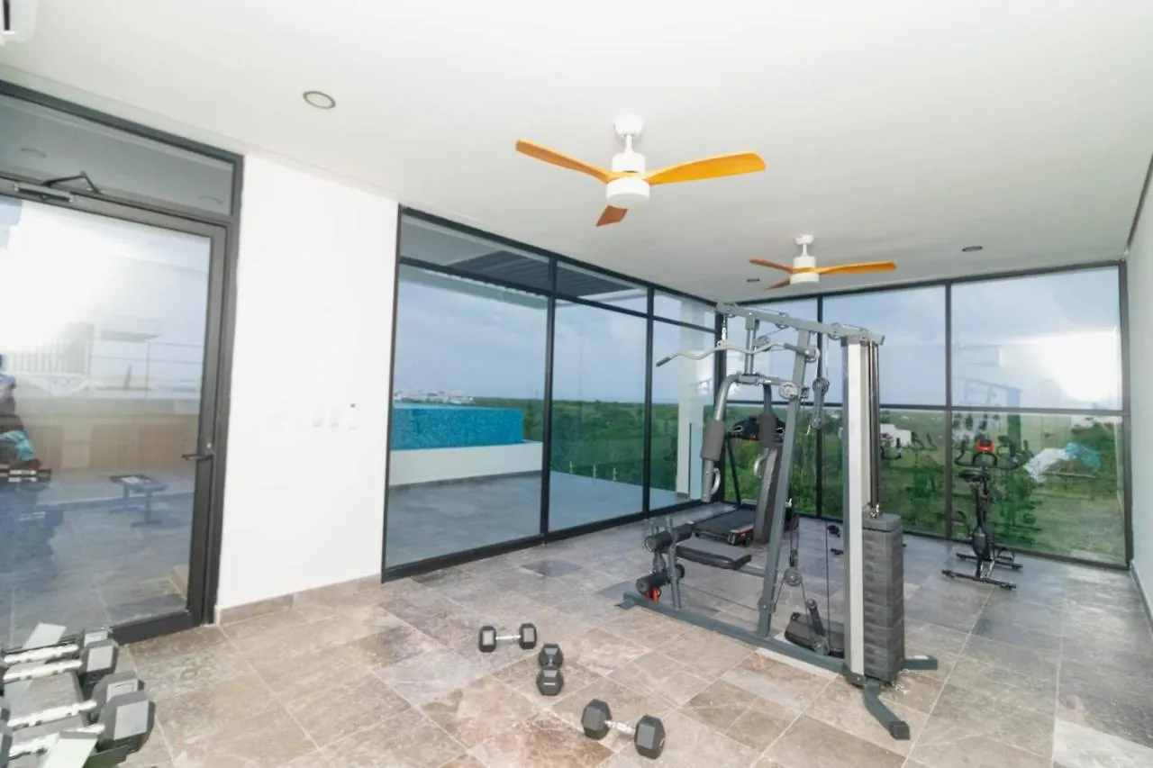 Lägenhet Large Spacious And Luxurious Terrace Tulum Mexiko