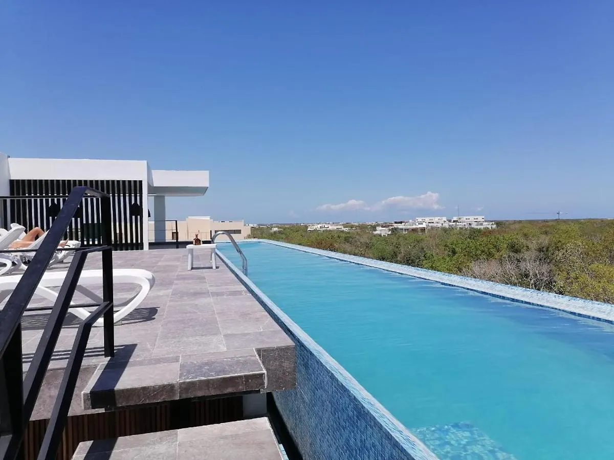 Lägenhet Large Spacious And Luxurious Terrace Tulum